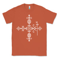 Copper haitian veve  voodoo symbol t shirt Classic Tee - PixelFlow