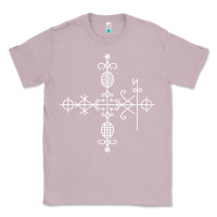 Lilac haitian veve  voodoo symbol t shirt Classic Tee - PixelFlow