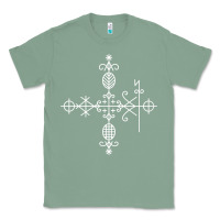 Sage haitian veve  voodoo symbol t shirt Classic Tee - PixelFlow