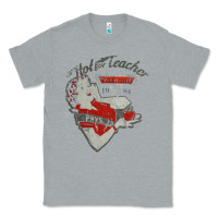 Heather Grey hot teacher halen Essential Classic Tee - PixelFlow