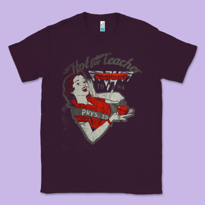 Hot Teacher Halen Essential Classic Tee Designed By Pixelflow