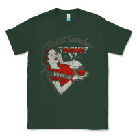 Sports Green hot teacher halen Essential Classic Tee - PixelFlow