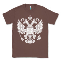 Chestnut russian double headed eagle for a russia fan gift t shirt Classic Tee - PixelFlow