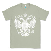 Matcha russian double headed eagle for a russia fan gift t shirt Classic Tee - PixelFlow