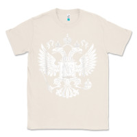 Natural russian double headed eagle for a russia fan gift t shirt Classic Tee - PixelFlow