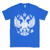 True Royal russian double headed eagle for a russia fan gift t shirt Classic Tee - PixelFlow