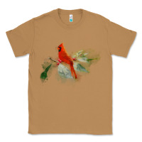 Toasted Coconut wild red cardinal bird long sleeve Classic Tee - PixelFlow