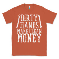 Copper dirty hands make clean money t shirt wrench mechanic gift Classic Tee - PixelFlow