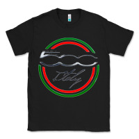 Black fiat 500   italy Classic Tee - PixelFlow