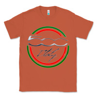 Copper fiat 500   italy Classic Tee - PixelFlow