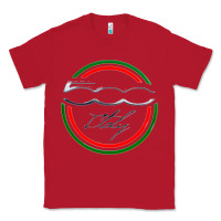 Red fiat 500   italy Classic Tee - PixelFlow