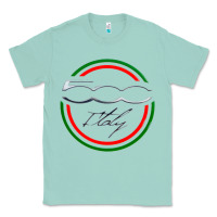 Seafoam fiat 500   italy Classic Tee - PixelFlow