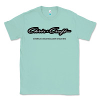 Seafoam Chris Craft Boats Classic Tee - PixelFlow