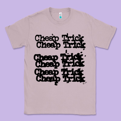Cheap Trick Classic Tee Designed By Pixelflow