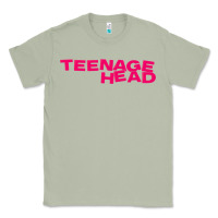 Matcha Teenage Head Print (Pink) Plain Classic Tee - PixelFlow