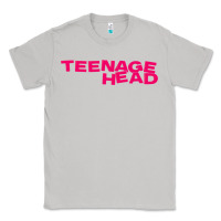 Moon Dust Teenage Head Print (Pink) Plain Classic Tee - PixelFlow