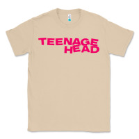 Mushroom Teenage Head Print (Pink) Plain Classic Tee - PixelFlow