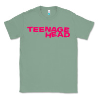 Sage Teenage Head Print (Pink) Plain Classic Tee - PixelFlow