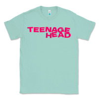 Seafoam Teenage Head Print (Pink) Plain Classic Tee - PixelFlow