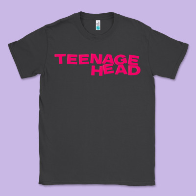 Teenage Head Print (pink) Plain Classic Tee Designed By Pixelflow