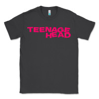 Smoke Teenage Head Print (Pink) Plain Classic Tee - PixelFlow