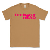 Toasted Coconut Teenage Head Print (Pink) Plain Classic Tee - PixelFlow