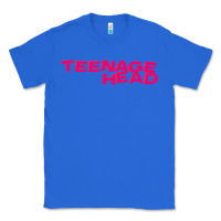 True Royal Teenage Head Print (Pink) Plain Classic Tee - PixelFlow