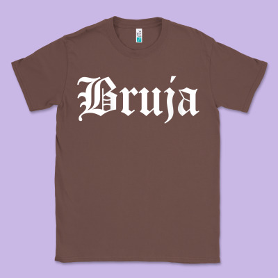 Womens Bruja Old English Chola Witchy V Neck T Shirt Classic Tee Designed By Pixelflow