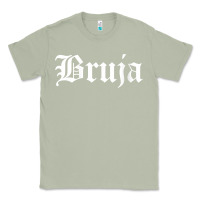 Matcha womens bruja old english chola witchy v neck t shirt Classic Tee - PixelFlow