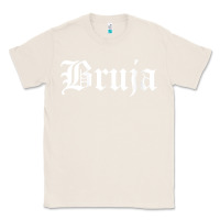 Natural womens bruja old english chola witchy v neck t shirt Classic Tee - PixelFlow