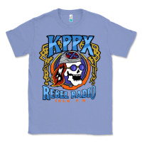 Colony Blue Kppx Rebel Radio Classic Tee - PixelFlow