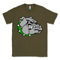 Army Green ashville high school, ashville bulldogs Classic Tee - PixelFlow