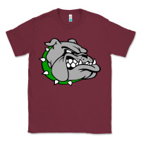 Burgundy ashville high school, ashville bulldogs Classic Tee - PixelFlow