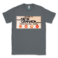 Charcoal Heather welcome to new granada! Classic Tee - PixelFlow