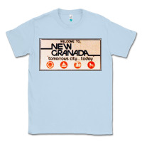 Dusty Blue welcome to new granada! Classic Tee - PixelFlow