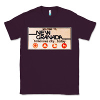 Plum welcome to new granada! Classic Tee - PixelFlow