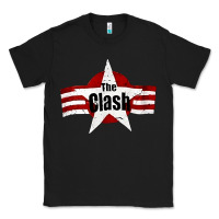 Black Old Rock 1976 Clash Classic Tee - PixelFlow