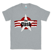 Heather Grey Old Rock 1976 Clash Classic Tee - PixelFlow