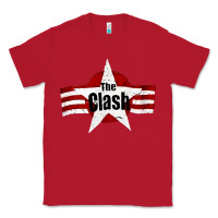 Red Old Rock 1976 Clash Classic Tee - PixelFlow