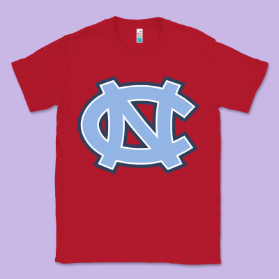 Unc Tar Heels Classic Tee Designed By Pixelflow