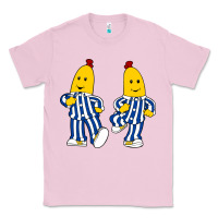Bubblegum Pink bananas double Classic Tee - PixelFlow