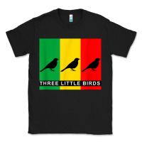 Black THREE LITTLE BIRDS Classic Tee - PixelFlow