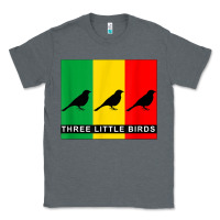 Charcoal Heather THREE LITTLE BIRDS Classic Tee - PixelFlow