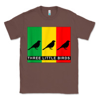 Chestnut THREE LITTLE BIRDS Classic Tee - PixelFlow