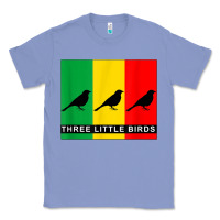 Colony Blue THREE LITTLE BIRDS Classic Tee - PixelFlow