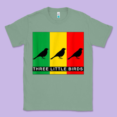 Three Little Birds Classic Tee Designed By Pixelflow