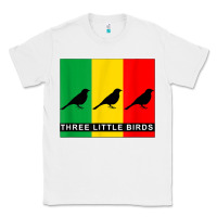 White THREE LITTLE BIRDS Classic Tee - PixelFlow