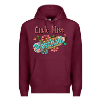 Burgundy little miss preschool Premium Hoodie - RanaPortraitStore