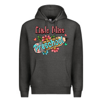 Charcoal Heather little miss preschool Premium Hoodie - RanaPortraitStore