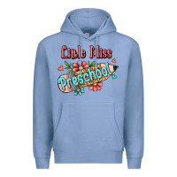 Colony Blue little miss preschool Premium Hoodie - RanaPortraitStore